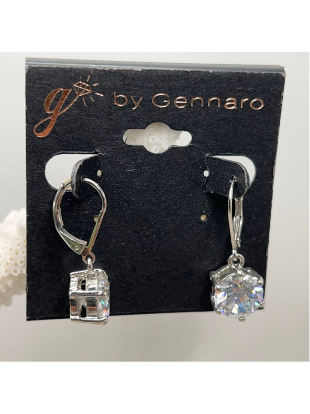 Gennaro crystal dangle earrings